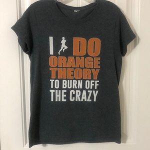 Orange Theory Fitness OTF Work Out Top
